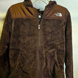 North Face Fleece Jacket - Chocolate Brown Women's Med